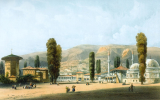 Ханский дворец. Карло Боссоли. 1840-1842