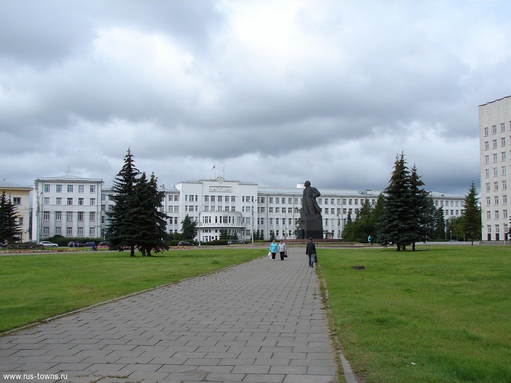 Архангельск площадь ленина