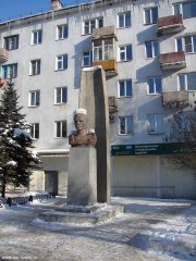 Памятник Ю.А. Гагарину. Фото 09.03.2012