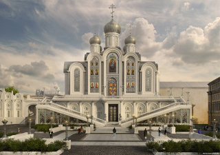 Проект храма Новомучеников и Исповедников Российских на крови, что на Лубянке