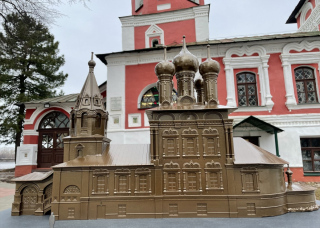 Тактильная модель церкви царевича Димитрия «На крови»
