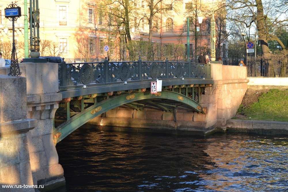 Желтый мост санкт петербург