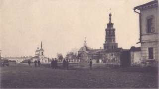 Храм св. Димитрия Солунского (справа). Фото 1910-х гг.