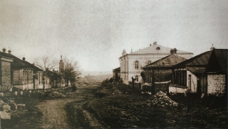 Семинарская улица в Данкове.  Фото 1910-х гг.